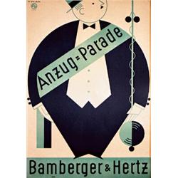 Rare Ehlers Poster for Bamberger