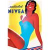 Image 1 : Old Nivea Bathing Beauty Poster