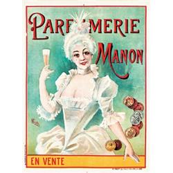 Old Perfume Poster 1900