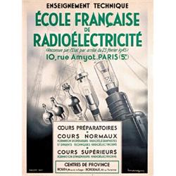 Radio Electricity Poster 1945