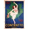 Image 1 : Rare Cappiello Contratto Poster