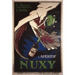 Old French Liquor Poster