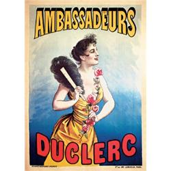 French Poster 1900s