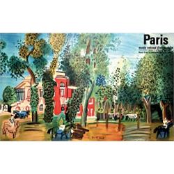 Dufy Paris Poster 1950s