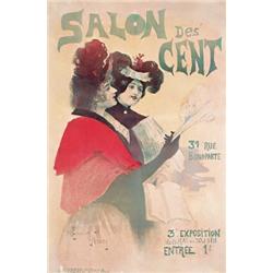 Old Salon des cent Poster 1894