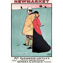 Rare Poster by Hassall 1896