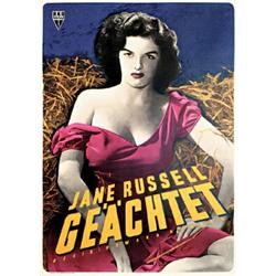 Outlaw, rare German one-sheet