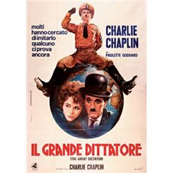 Chaplin Great Dictator Italian
