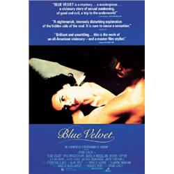 Blue Velvet, signed D. Lynch