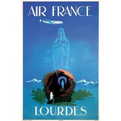 Air France Poster 1950