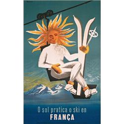 Ski France Poster 1955