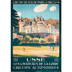 1928 French Rail Poster