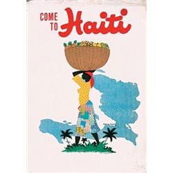 Haiti Travel Poster 1950s