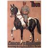 Image 1 : Old Swiss Horse Racing Poster