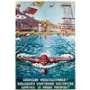 Image 1 : Old Russian Swimming poster