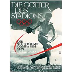 Rare Riefenstahl Olympic Poster #2