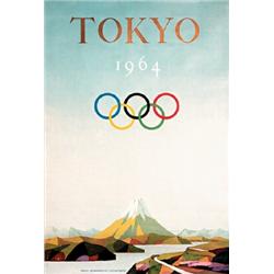 Tokyo Olympics Poster 1964