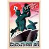 Image 1 : Italian Ship Poster 1950s