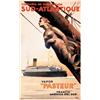 Image 1 : Great French Ship Poster 1950s