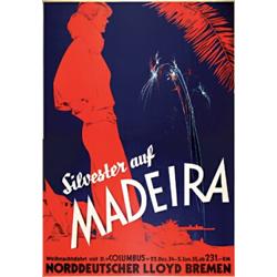 German Lloyd Poster 1930s