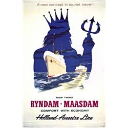 Holland-America Line Poster