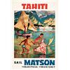 Image 1 : Matson Line Poster 1950s