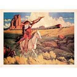 Santa Fe Rail Poster