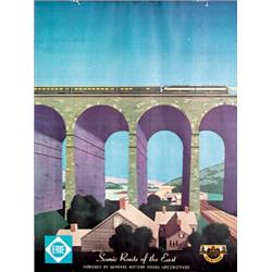 Eerie Rail Poster 1950s