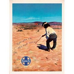 Santa Fe All The Way Poster