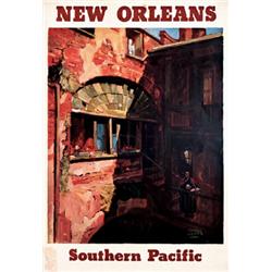 Southern Pacific Logan Poster 1930s