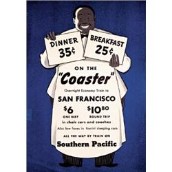 Southern Pacific Coaster Poster