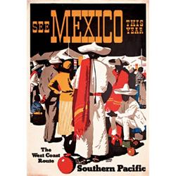 Southern Pacific Logan Poster Mexico