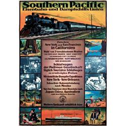 Southern Pacific 1920s Poster