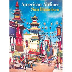 American Air San Francisco Poster