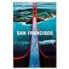 Image 1 : Old Travel Poster San Francisco