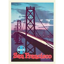 Santa Fe San Francisco Poster