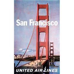 GG Bridge United Air Poster