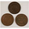 Image 2 : 3 LARGE CENTS 1832, 33, 53