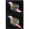 Image 1 : ( 2 ) 2014 BASEBALL HALL OF FAME UNCIRCULATED HALF DOLLARS, IN ORIG. PACKAGING