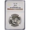 Image 1 : 1963 FRANKLIN HALF DOLLAR NGC MS-63