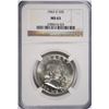 Image 1 : 1963-D FRANKLIN HALF DOLLAR NGC MS-63