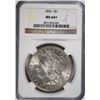 Image 1 : 1896 MORGAN DOLLAR NGC MS-64+