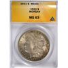 Image 1 : 1921 MORGAN DOLLAR ANACS MS-63