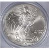 Image 2 : 2001 SILVER AMERICAN EAGLE PCGS GEM UNC (WORLD TRADE CENTER GROUND RECOVERY) RAR
