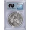 Image 4 : 2001 SILVER AMERICAN EAGLE PCGS GEM UNC (WORLD TRADE CENTER GROUND RECOVERY) RAR