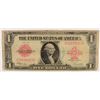 Image 1 : 1923 $1 US NOTE (RED SEAL) RARE NOTE
