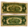 Image 2 : 1928 & 1953 $2 US NOTES (RED SEALS) STAR NOTES !!!