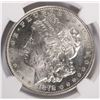 Image 2 : 1878-S MORGAN SILVER DOLLAR, NGC MS-63
