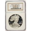 Image 1 : 1988-S AMERICAN SILVER EAGLE, NGC PROOF-70 ULTRA CAMEO NICE!!