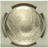 Image 2 : 2014 BASEBALL HALL OF FAME SILVER DOLLAR, NGC MS-69